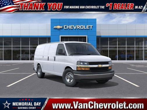 Summit White 2026 Chevrolet Express 2500 LT