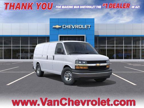 Summit White 2026 Chevrolet Express 2500 LT