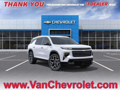 Polar White Tricoat 2026 Chevrolet Traverse High Country