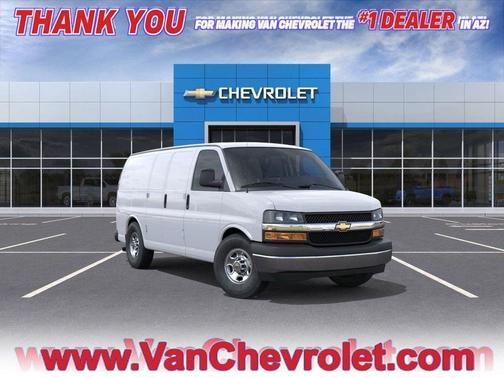 Summit White 2026 Chevrolet Express 2500 LT