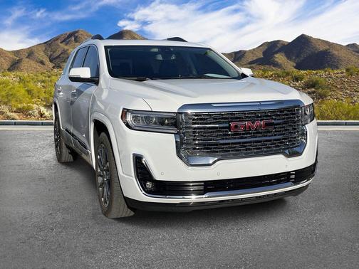 Summit White 2023 GMC Acadia Denali