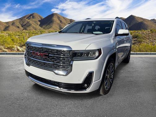Summit White 2023 GMC Acadia Denali