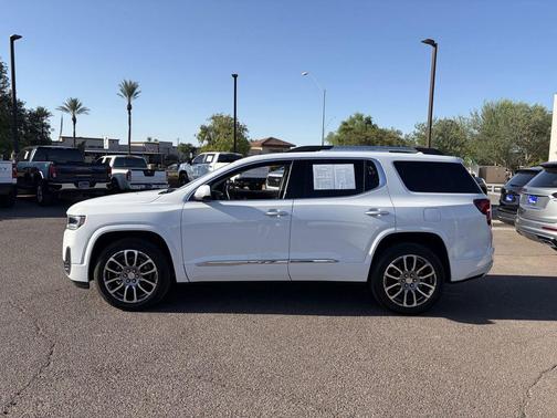 Summit White 2023 GMC Acadia Denali