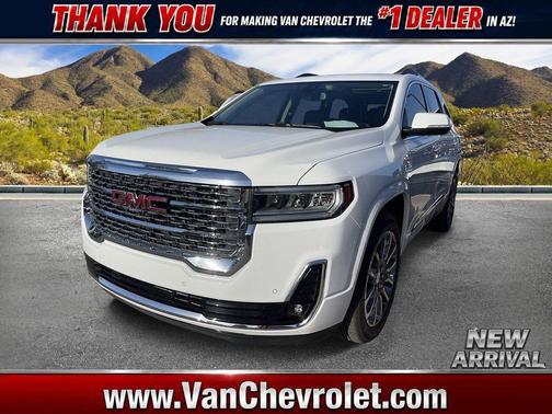 Summit White 2023 GMC Acadia Denali
