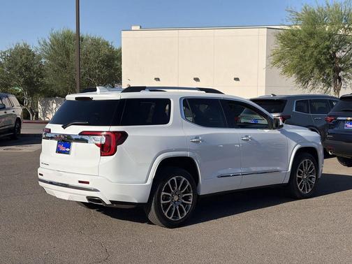 Summit White 2023 GMC Acadia Denali