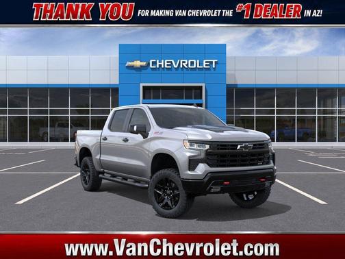 Sterling Gray Metallic 2026 Chevrolet Silverado 1500 LT Trail Boss
