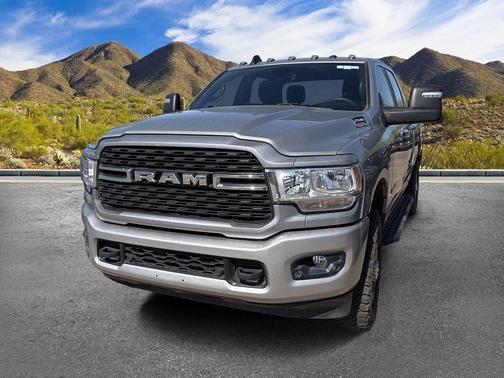 Billet Silver Metallic Clearcoat 2023 RAM 2500 Big Horn Crew Cab 4x4 6'4' Box