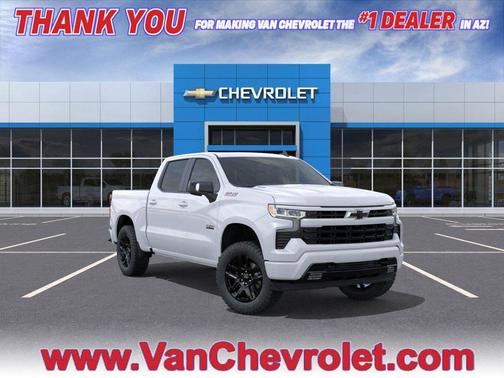 Summit White 2026 Chevrolet Silverado 1500 RST