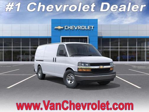 Summit White 2026 Chevrolet Express 2500 2500 Regular Wheelbase, WT, RWD Cargo Van