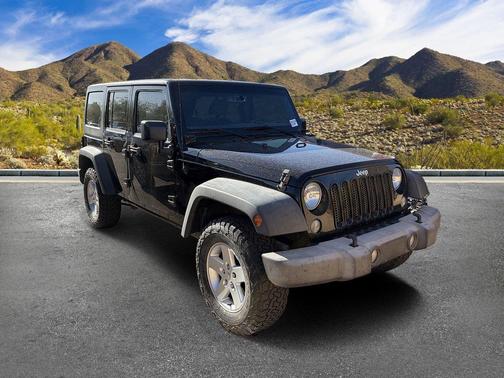 Black Clearcoat 2017 Jeep Wrangler Unlimited Sport