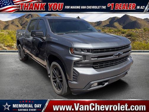 Satin Steel Metallic 2021 Chevrolet Silverado 1500 RST