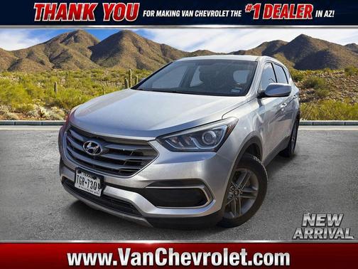 Sparkling Silver 2018 Hyundai Santa Fe Sport 2.4L