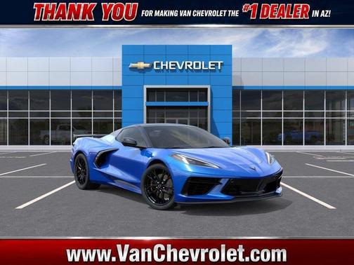 Riptide Blue Metallic 2026 Chevrolet Corvette Stingray w/2LT