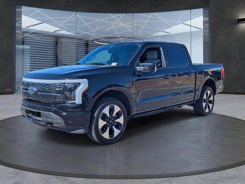 Agate Black Metallic 2023 Ford F-150 Lightning Platinum