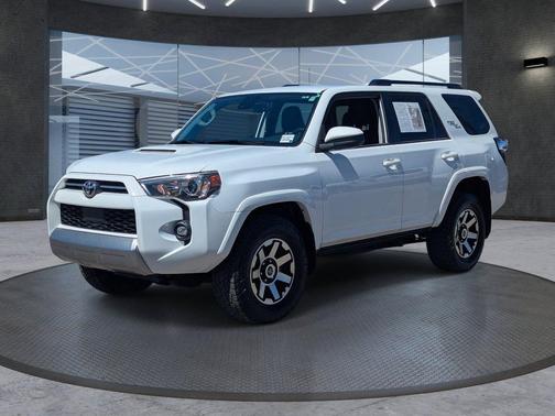 White 2022 Toyota 4Runner TRD Off Road
