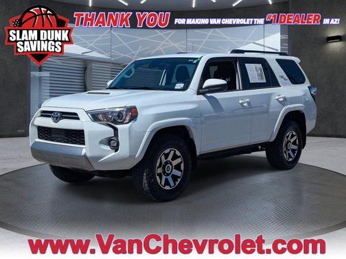 White 2022 Toyota 4Runner TRD Off Road
