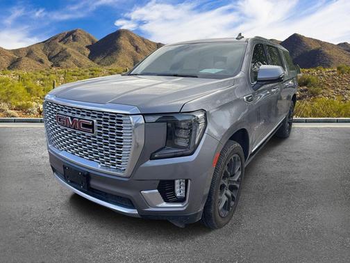 Satin Steel Metallic 2022 GMC Yukon XL Denali