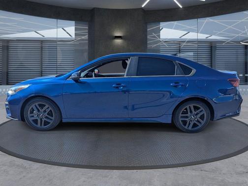 Deep Sea Blue 2021 Kia Forte GT-Line
