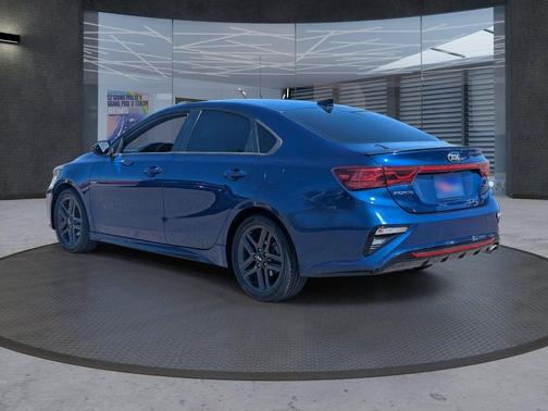 Deep Sea Blue 2021 Kia Forte GT-Line