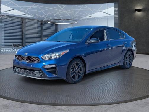 Deep Sea Blue 2021 Kia Forte GT-Line