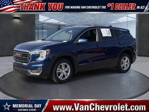 Marine Metallic 2022 GMC Terrain SLE