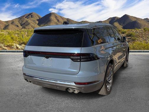 Whisper Blue Metallic Clearcoat 2025 Lincoln Aviator Reserve AWD