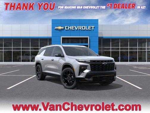 Sterling Gray Metallic 2026 Chevrolet Traverse RS