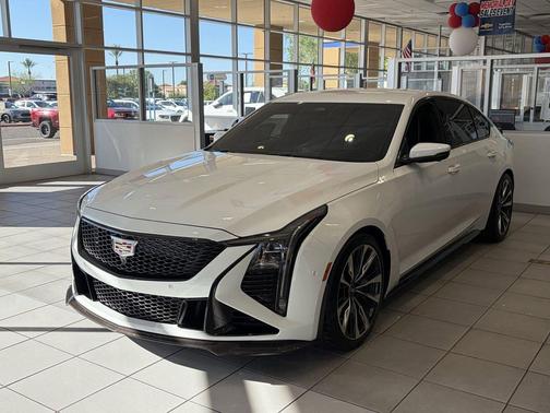 Summit White 2025 Cadillac CT5-V V-Series Blackwing RWD