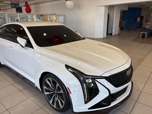 Summit White 2025 Cadillac CT5-V V-Series Blackwing RWD