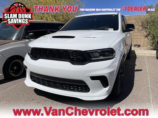 White Knuckle Clearcoat 2024 Dodge Durango SRT Hellcat AWD