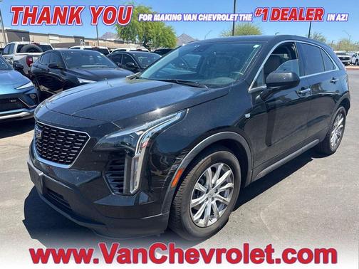 Stellar Black Metallic 2021 Cadillac XT4 Luxury