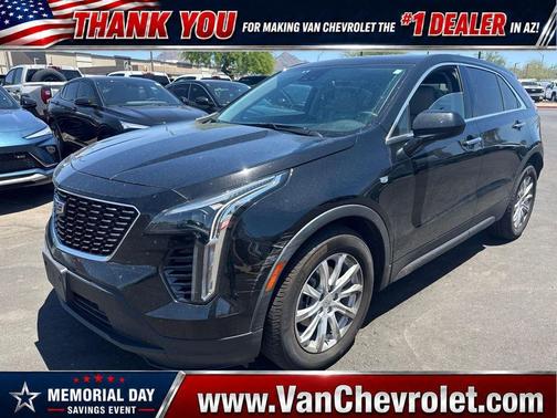 Stellar Black Metallic 2021 Cadillac XT4 Luxury
