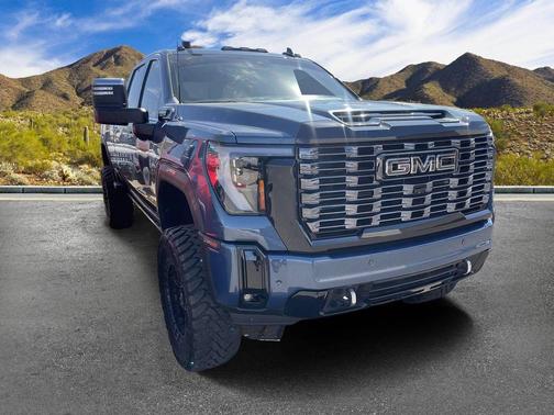 Downpour Metallic 2025 GMC Sierra 2500 Denali Ultimate