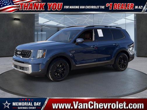 Midnight Lake Blue 2023 Kia Telluride SX Prestige X-Pro