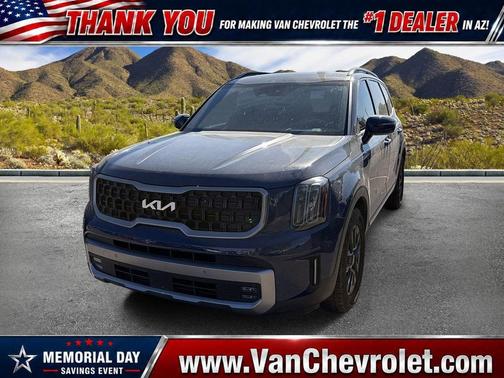 Midnight Lake Blue 2023 Kia Telluride SX Prestige X-Pro