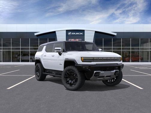 Interstellar White 2025 GMC HUMMER EV SUV 2X