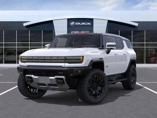 Interstellar White 2025 GMC HUMMER EV SUV 2X