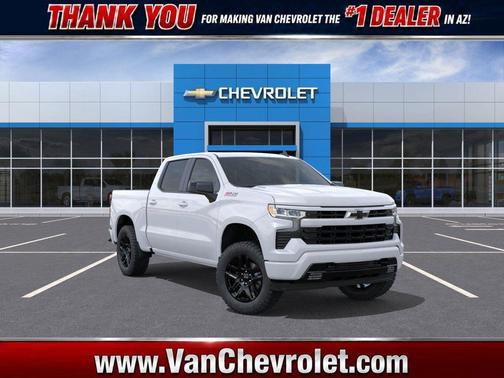 Summit White 2026 Chevrolet Silverado 1500 RST