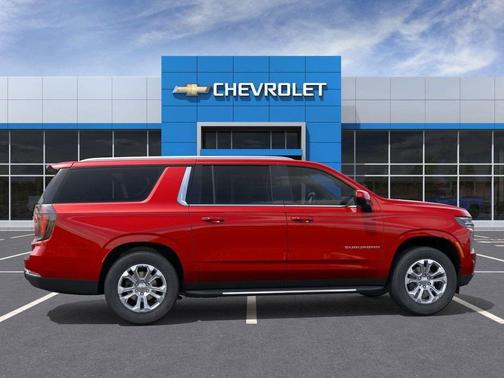 Radiant Red Tintcoat 2026 Chevrolet Suburban LS