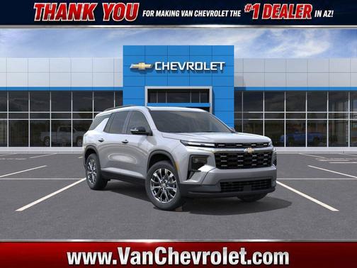 Sterling Gray Metallic 2026 Chevrolet Traverse LT