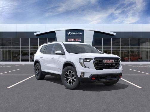 Glacier White Tricoat 2026 GMC Acadia AT4 AWD