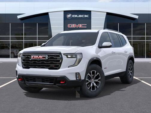 Glacier White Tricoat 2026 GMC Acadia AT4 AWD