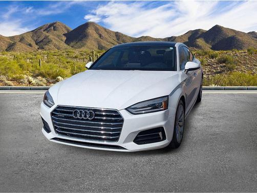 White 2018 Audi A5 2.0T Premium