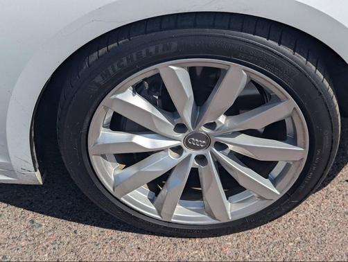 White 2018 Audi A5 2.0T Premium