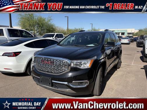 Ebony Twilight Metallic 2019 GMC Acadia Denali