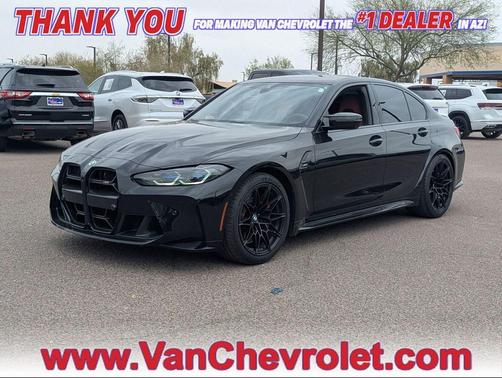 Black Sapphire Metallic 2023 BMW M3 Sedan