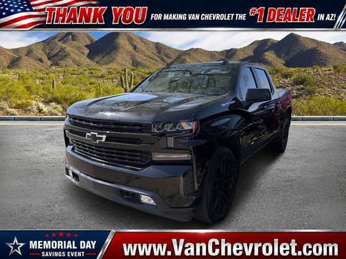 Black 2021 Chevrolet Silverado 1500 RST