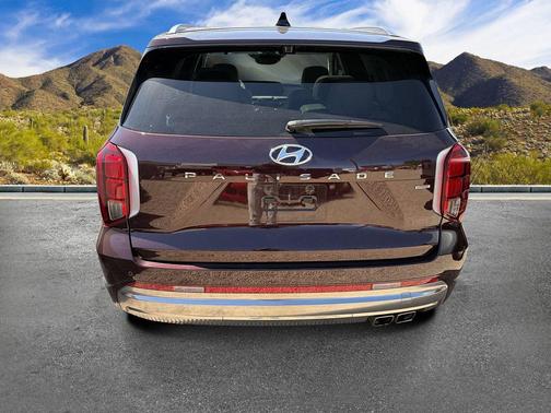 Sierra Burgundy 2025 Hyundai PALISADE Calligraphy