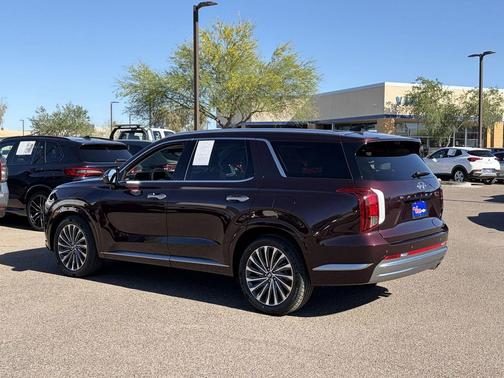 Sierra Burgundy 2025 Hyundai PALISADE Calligraphy
