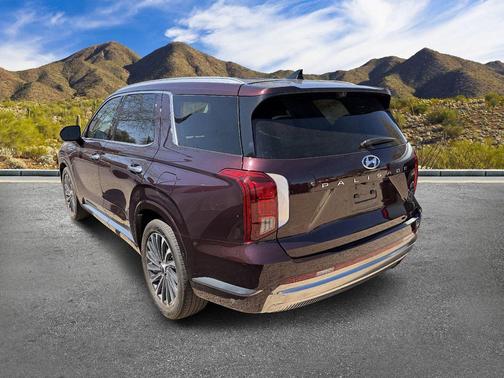 Sierra Burgundy 2025 Hyundai PALISADE Calligraphy